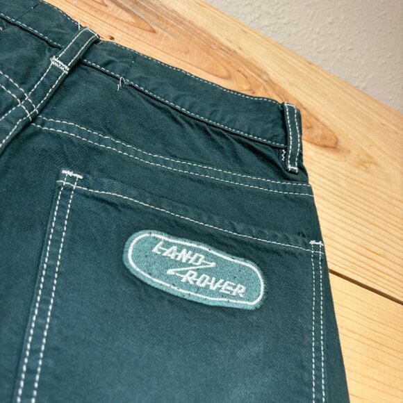 PacSun Land Rover Jeans Womens 26 Green Denim Button Fly Straight 26x30 - Picture 10 of 11